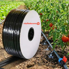 Banda de picurare 100 m, picurare din 20 in 20 cm, 2.2 l/h, 6 mil, D-16 mm