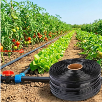 Banda de picurare 100 m, picurare din 40 in 40 cm, 2.2 l/h, 6 mil, D-16 mm