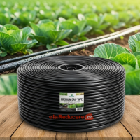 Banda de Picurare 30 X 30 cm, debit 2.2 l/h, 6 mil, diametru 16 mm, 1000 m/rola, calitate premium