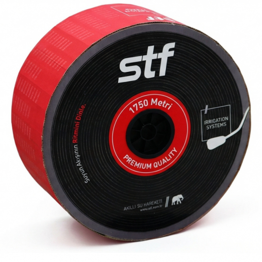 Banda de Picurare STF, 1.6 l/h, 8 mil, D-22 mm, 40 cm, 1750m/rola