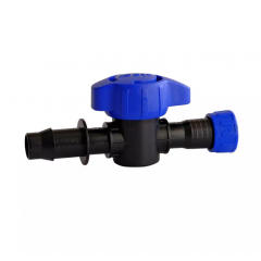 Robinet conector diametru de 16 mm pentru banda picurare, cu inel, STF392 (necesita garnitura)