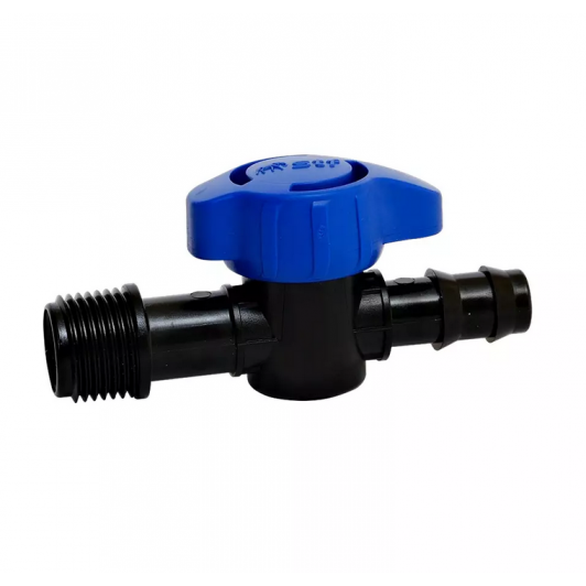 Set 50 buc x Robinet filetat diametru de 16 mm de 1/2 inch pentru tub picurare, STF7409