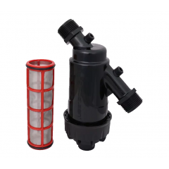 Filtru plastic cu sita , diametru 1 1/4 inch, solutia ideala impotriva depunerilor, usor de montat