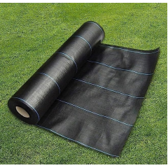 Agrotextil 1 m X 50 m, impiedicarea cresterii buruienilor, densitate 100g/m2