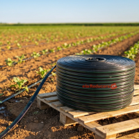 Banda de picurare 100 m, picurare din 10 in 10 cm, 2.2 l/h, 6 mil, D-16 mm Banda de picurare 100 m, picurare din 10 in 10 cm, 2.2 l/h, 6 mil, D-16 mm