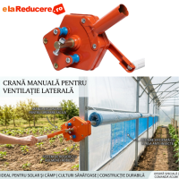 Macara manuală pentru ventilație laterală a solarului Macara manuală pentru ventilație laterală a solarului