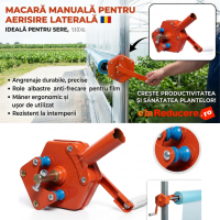 Macara manuală pentru ventilație laterală a solarului Macara manuală pentru ventilație laterală a solarului