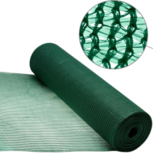 Plasa umbrire 8 m x 50m, Densitate 40%, Protectie UV verde, ideala pentru sere, terase etc