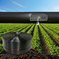 Banda de Picurare 30 X 30 cm, debit 2.2 l/h, 6 mil, diametru 16 mm, 2500 m/rola, cu DUZE