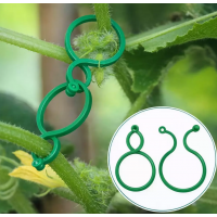 Clipsuri pentru sustinere si palisare plante, tip cleme, reutilizabile, plante sanatose, SET 100 buc Clipsuri pentru sustinere si palisare plante, tip cleme, reutilizabile, plante sanatose, SET 100 buc