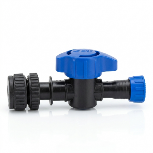Set 50 buc x Robinet Layflat diametru de 16 mm pentru banda picurare, cu inel, STF398