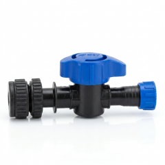 Robinet Layflat diametru de 16 mm pentru banda picurare, cu inel, STF398