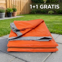 1+1 GRATIS Prelata impermeabila 4 m x 4 m, densitate 110 gr/m2, rezistenta UV, total 32 m2