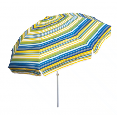 Umbrela protectie solara, diametru XXL 2.4 m, structura metalica, cu inclinare si cosulet