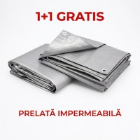 1+1 GRATIS Prelata impermeabila 8 m x 8 m , densitate 110 gr/m2, rezistenta UV , Gri 1+1 GRATIS Prelata impermeabila 8 m x 8 m , densitate 110 gr/m2, rezistenta UV , Gri