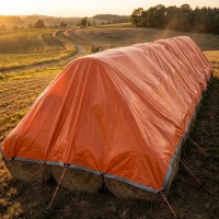 Prelata impermeabila 8 m x 12 m, densitate 130 gr/m2, rezistenta UV, acoperite lemne, baloti etc