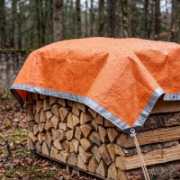 1+1 GRATIS Prelata impermeabila 4 m x 6 m, densitate 130 gr/m2, rezistenta UV