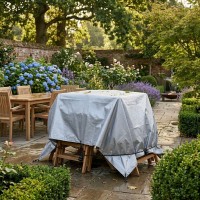 Prelata impermeabila 2 m x 4 m, densitate 225 gr/m2, calitate premium, Gri