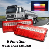 set 2 lampi full led pentru camion/remorca 24v