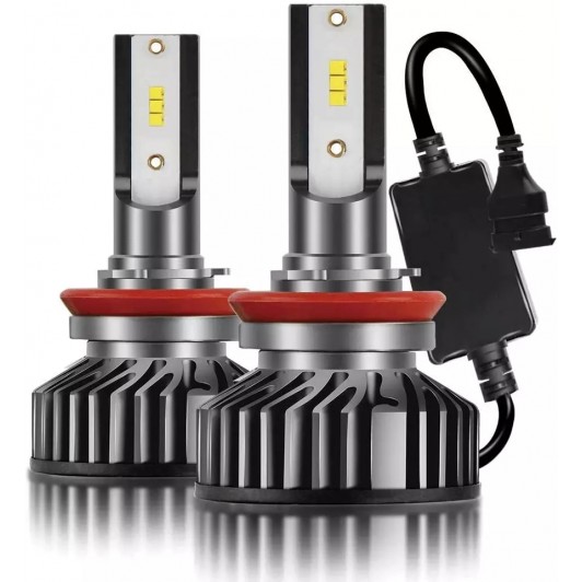 Set 2 leduri h8 super canbus led cree 80w ,12.000lm, alb 6000k