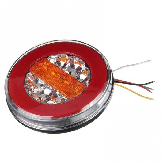 set 2 lampi led/neon  rotunde pentru camion,remorca 12v-24v