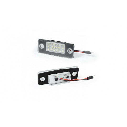 set 2 x Lampa LED numar compatibil Audi A8 D3 2002-2010