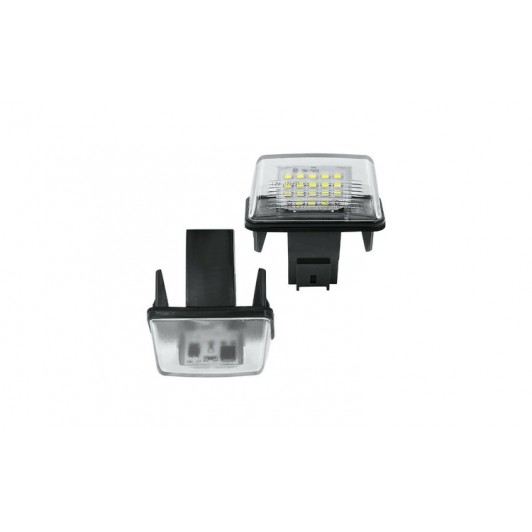 set 2 Lampi LED numar compatibil Citroen, Peugeot