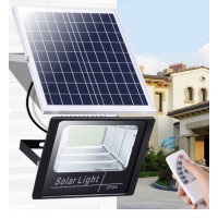 Proiector solar 200W cu panou solar si telecomanda