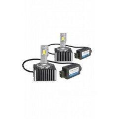 Set 2 becuri led D1S/R CANBUS pentru conversie XENON-LED, alb 6000k, 12v-24v