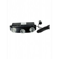 Stroboscop parbriz profesional 12V, Lumina albastra