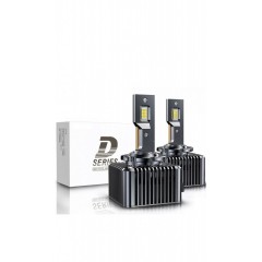Set 2 leduri d1s pentru conversie HID-LED, 55w, 10000lm, alb 6000k , plug and play