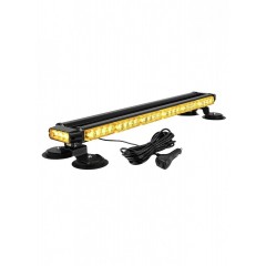 Rampa Led fata-spate de avertizare 54 leduri, rampa cu prindere magnetica 12-24V