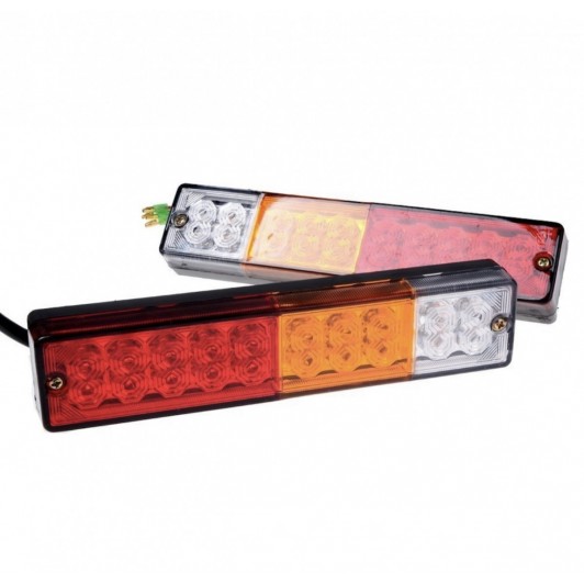 Set 2 Lampi stop LED Camion/remorca/autoutilitara 12v