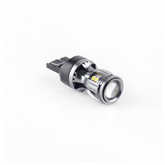 Set 2 Becuri led o faza T20  W21W  12V CANBUS nonpolar  Lumina alba