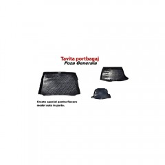 Covor portbagaj auto stil tavita dedicat pentru:Toyota Aygo 2005-2014 Hatchback