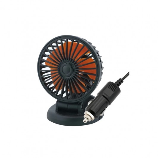 VENTILATOR AUTO REGLABIL 360 GRADE CU MUFA USB 12-24V