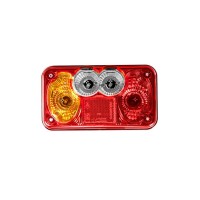 Set 2 lampi stop cu bec pentru camion/remorca cu cablaj, 5 functii 12/24V