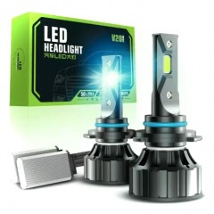 Set 2 leduri EVO super-canbus,120w,12.000 lm, 6000k compatibil hb4 (9006), 12v-24v