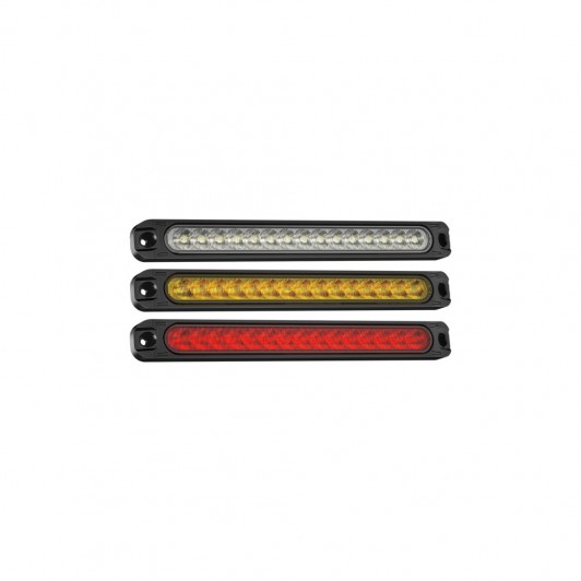 Lampa laterala LED cu 3 functii lumina continua, flash, semnalizare dinamica 12-24V