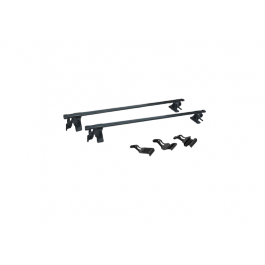 Set 2 bare portbagaj transversale cu trei tipuri de prindere 120cm