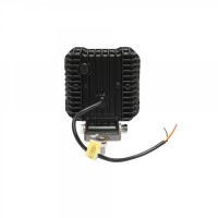 Proiector patrat LED cu DRL 9-80V, 48W, alb-galben, carcasa aluminiu IP67