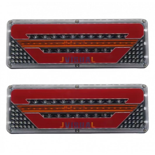 set 2 lampi led cu neon si semnalizare dinamica 12v-24v