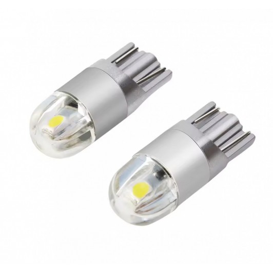 set 2 leduri Camion , t10 w5w, canbus ,alb 6000k, 24v