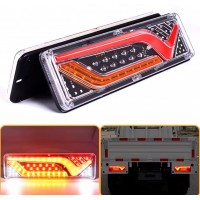 Set 2 lampi led cu semnalizare dinamica 12v-24v