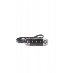 Lampa gabarit laterala LED, geam fumuriu rezistent la apă IP67, 12V/24V - 2 culori disponibile