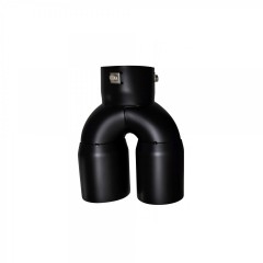 Ornament toba negru mat universal diametru 76mm