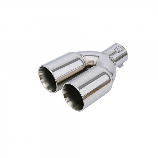 Ornament toba inox dublu universal cromat diametru 76mm