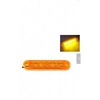 Lampa gabarit cu 6 leduri, 12v-24v - 3 culori disponibile