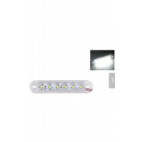 Lampa gabarit cu 6 leduri, 12v-24v - 3 culori disponibile