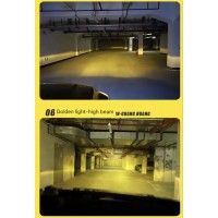 Set 2 leduri h7 cu 3 culori si aplicatie, 12v, 210w, 27.000lm, canbus